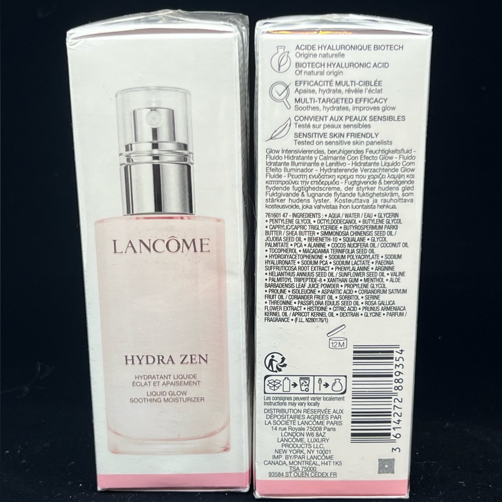 Lancome Hydra Zen Liquid Glow Soothing Moisturizer 50ml AUTHENTIC Factory Sealed